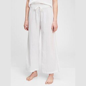 Gap Wideleg Pants in Modal - Cotton- Linen blend Lounge, Beach, Sleep XL